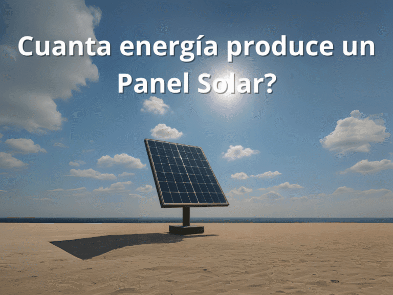 Cuánta energía produce un Panel Solar 2 cuanta energia produce un panel solar 1 Energía solar