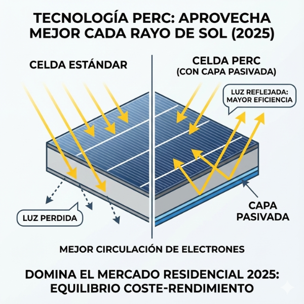 PANEL PERC Energía solar